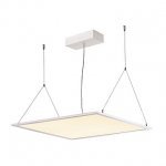 SLV 158803 I-VIDUAL PREMIUM LED Panel f?r Rasterdecken, 600x600mm, UGR<19, 3000K, weiss