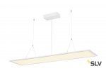 SLV 158853 I-PENDANT PRO PREMIUM LED Pendelleuchte, 1195x295mm, UGR<19, 3000K, weiss