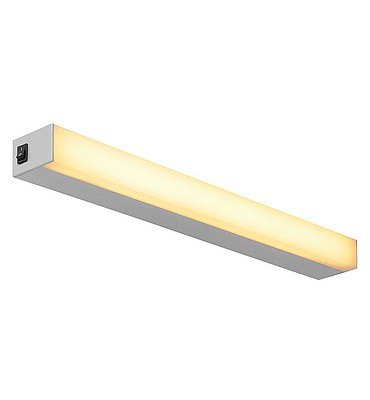 SLV 160184 SIGHT LED, Wand- und Decken- leuchte, mit Schalter, 600mm, silber