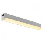 SLV 160184 SIGHT LED, Wand- und Decken- leuchte, mit Schalter, 600mm, silber
