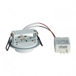 SLV 160571 LEFA 1 DL светильник встраиваемый с блоком питания и COB-LED 5Вт (7.4Вт), 3000K, 380lm, 40°, белый
