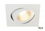 SLV 161281 CONTONE Downlight, schwenkbar, eckig, weiss, 13W LED, warmweiss