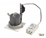 SLV 161281 CONTONE Downlight, schwenkbar, eckig, weiss, 13W LED, warmweiss