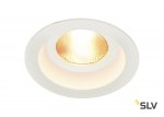 SLV 161291 CONTONE Downlight, rund, weiss, 13W LED, warmweiss, IP44