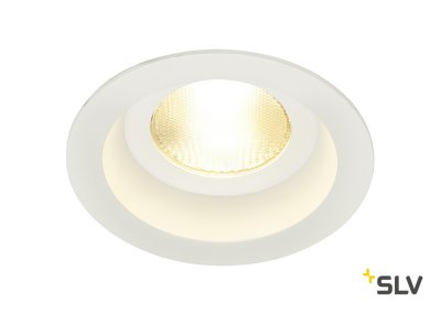 SLV 161291 CONTONE Downlight, rund, weiss, 13W LED, warmweiss, IP44