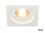 SLV 161301 CONTONE Downlight, eckig, weiss, 13W LED, warmweiss, IP44