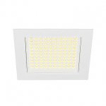 SLV 162481 LEDPANEL 100 SMD светильник встраиваемый с 100 SMD LED 6.5Вт (7.1Вт), 3000К, 500lm, 90°, белый