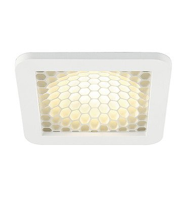 SLV 162601 SKALUX COMP Deckeneinbau- leuchte, eckig, weiss, 3000K