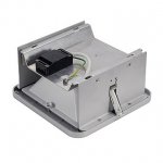 SLV 162614 SKALUX Deckeneinbauleuchte, eckig, silbergrau, 3000K