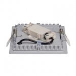 SLV 162793 SENSER Einbauleuchte, eckig, silbergrau, 6W, 3000K