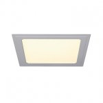 SLV 162813 SENSER Einbauleuchte, eckig, silbergrau, 14W, 3000K