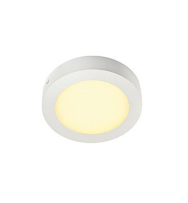 SLV 162913 SENSER Wand- und Decken- leuchte, rund, weiss, 10W, 3000K