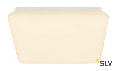 163031 SLV SIмА SQUARE LED SENSOR светильник накладной IP44 c датчиком и LED 22Вт (27Вт), 3000К, 2300лм, белый