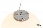 SLV 165410 ROTOBALL 40 Pendelleuchte, weiss, E27, max. 24W