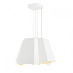 SLV 165461 SOBERBIA Pendelleuchte, eckig, weiss, 144 SMD LED, 2700K