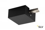 172060 SLV D-TRACK, разъем подвода питания с корпусом, 230В, 10А макс., черный