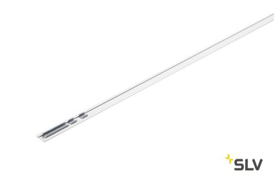 172121 SLV D-TRACK, экран 1м (вкл. 10 шт зажимов), белый 172121 SLV D-TRACK, экран 1м (вкл. 10 шт зажимов), белый