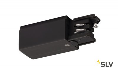 SLV 175050 Einspeiser f?r 3P.-schiene R-Version, schwarz SLV 175050 Einspeiser f?r 3P.-schiene R-Version, schwarz