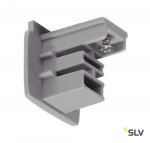 SLV 175064 Endkappe f?r 3P.-schiene silbergrau