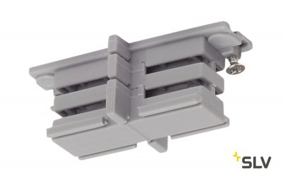 SLV 175084 Mech Ver. f?r 3P.-schiene, silbergrau SLV 175084 Mech Ver. f?r 3P.-schiene, silbergrau