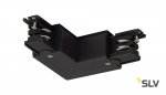 SLV 175110 L-Verbinder f?r 3P.-schiene, Erde, L-Version, schwarz