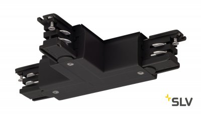 SLV 175130 T-Verbinder f?r 3P.-schiene, Erde, L-Version, schwarz