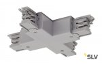 SLV 175154 X-Verbinder f?r 3P.-schiene, silbergrau