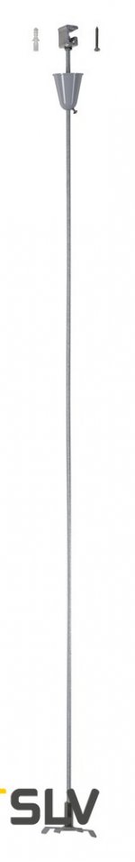 SLV 175164 Pendelabh?ngung f?r 3P.- schiene, silbergrau, 100cm
