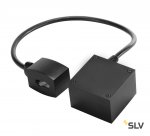 SLV 184004 Einspeiser f?r EASYTEC II, schwarz, Kabell?nge: 40cm