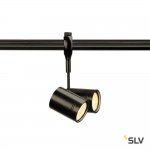 SLV 184440 BIMA 2 Lampenkopf f?r EASYTEC II, schwarz, 2xGU10, max. 2x50W