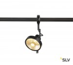 SLV 184620 YOKI ES111 Spot f?r EASYTEC II, schwarz, GU10, max. 75W, inkl. Decoring