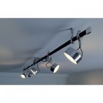 SLV 184740 GX53 SPOT f?r EASYTEC II, schwarz, ESL, max. 13W