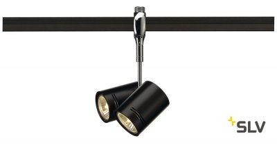 SLV 185440 BIMA 2 Lampenkopf f?r EASYTEC II, chrom, 2xGU10, max. 2x50W SLV 185440 BIMA 2 Lampenkopf f?r EASYTEC II, chrom, 2xGU10, max. 2x50W