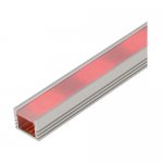 SLV 213342 LED EINBAUPROFIL randlos, alu eloxiert, 1m, inkl. satinierter Abdeckung