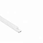 SLV 213431 GLENOS Profi-Profil 2020-100, weisser, 1m, mit weisser Abdeckung