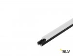 SLV 213440 GLENOS Profi-Profil 2020-200, schwarz, 2m, mit weisser Abdeckung