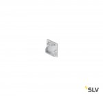 SLV 213454 GLENOS Endkappe f?r Profi- Profil 2020, silber, 2 St?ck