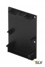 SLV 213480 GLENOS Endkappe f?r Profil 4970, mattschwarz, 2 St?ck