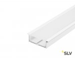 SLV 213511 GLENOS Profi-Einbau-Profil 8832-200 mit Cover, mattweiss, 2m