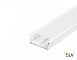 SLV 213511 GLENOS Profi-Einbau-Profil 8832-200 mit Cover, mattweiss, 2m