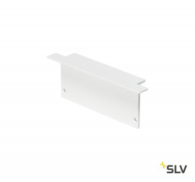SLV 213521 GLENOS Endkappe f?r Profi- Einbau-Profil 8830, mattweiss, 2 St?ck
