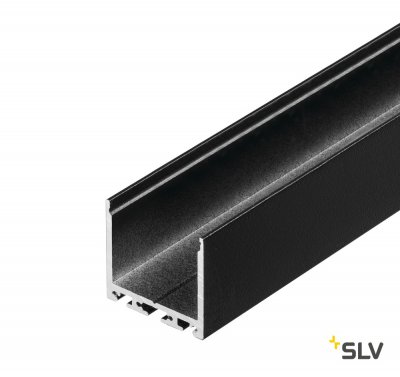 SLV 213620 GLENOS Profi-Profil 3030-200, mattschwarz, 2m