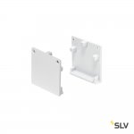 SLV 213651 GLENOS Endkappen Profi-Profil 3030, mattweiss, 2 St?ck