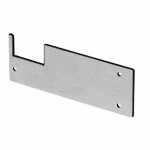 SLV 213680 GLENOS Endkappen Profi-Wandtr? ger-Profil, mattschwarz, 2 St?ck