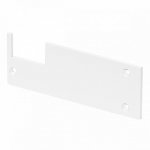 SLV 213681 GLENOS Endkappen Profi-Wandtr? ger-Profil, mattweiss, 2 St?ck