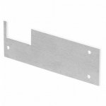 SLV 213681 GLENOS Endkappen Profi-Wandtr? ger-Profil, mattweiss, 2 St?ck