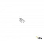 SLV 213874 GLENOS Endkappe f?r Linear- Einbau-Profil 2508, silber, 2 St?ck