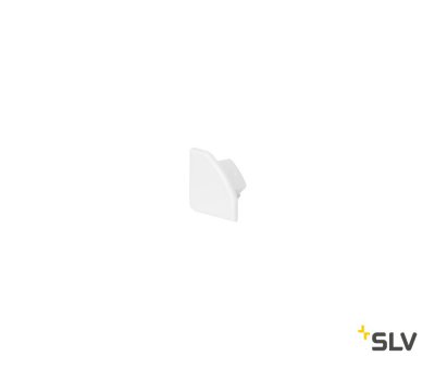 SLV 213931 GLENOS Endkappe f?r Linear- Eck-Profil 2720, mattweiss, 2 St?ck SLV 213931 GLENOS Endkappe f?r Linear- Eck-Profil 2720, mattweiss, 2 St?ck