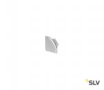 SLV 213934 GLENOS Endkappe f?r Linear- Eck-Profil 2720, silber, 2 St?ck