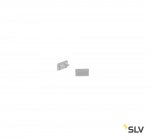 SLV 213974 GLENOS Endkappe f?r Linear- Profil 1107, silber, 2 St?ck